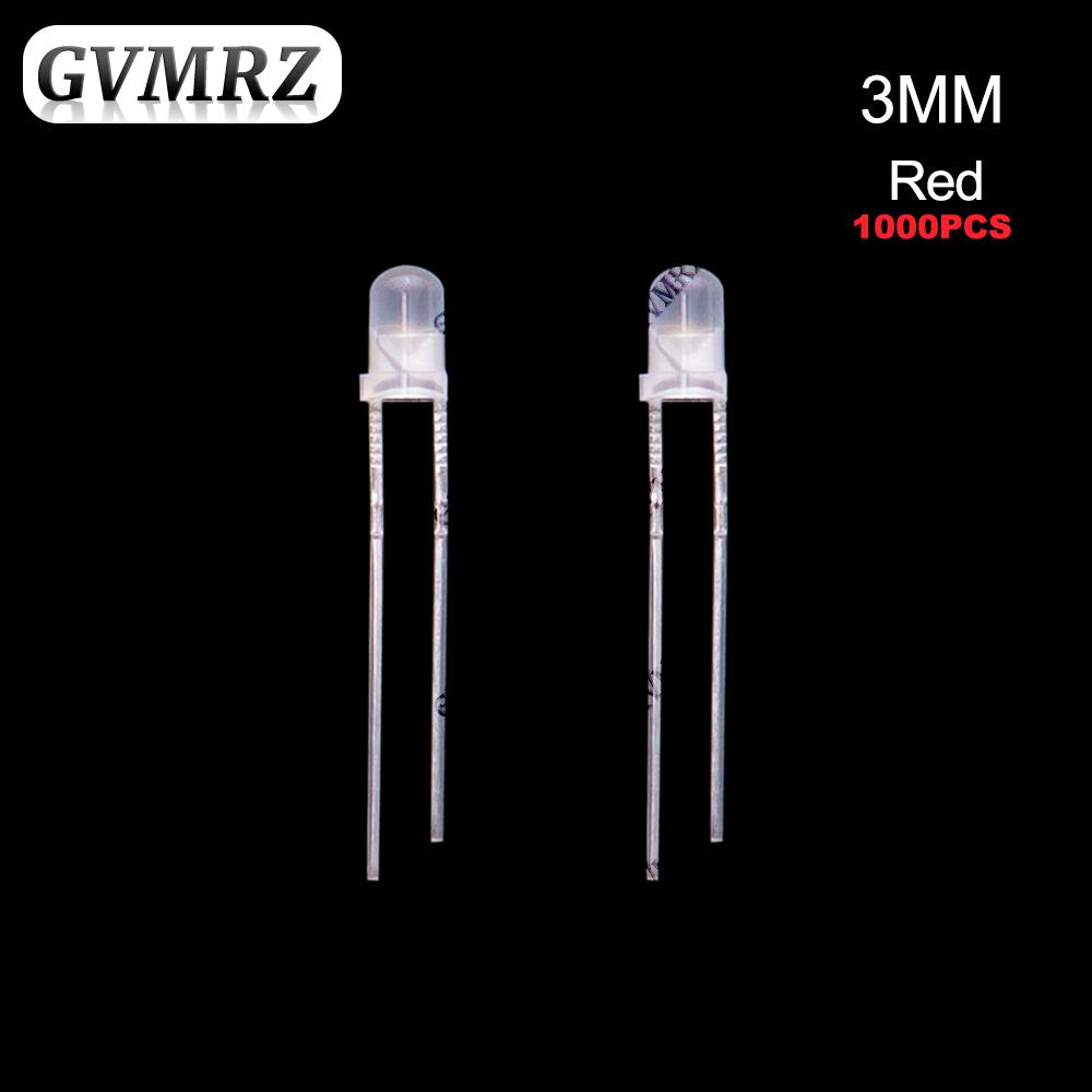 Frosted LED Diode Indicator 3mm 5mm Single & Red-Green Bi-Color Common Anode / Cathode