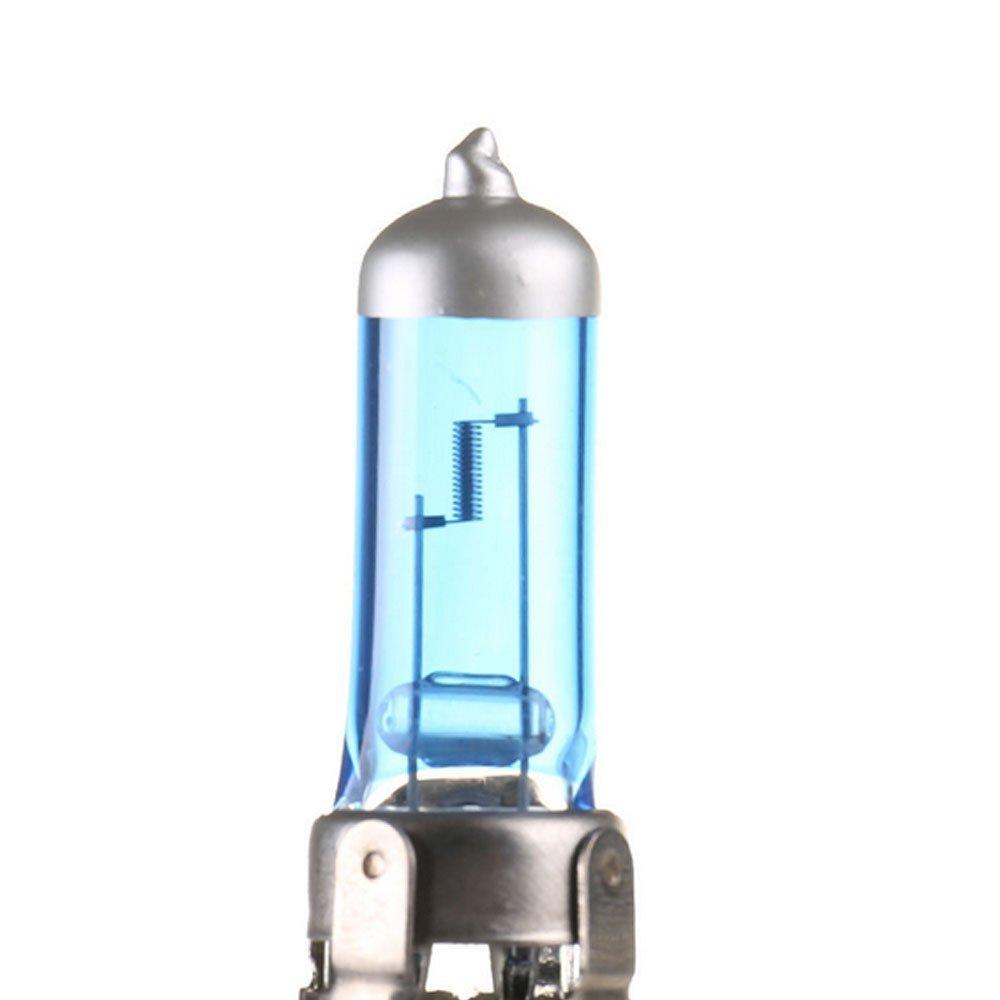 H7 Halogen Lamp, White Headlight, Halogen Bulb, High Efficiency, 100W, 6000K, Pack of 2 (9006/HB4)