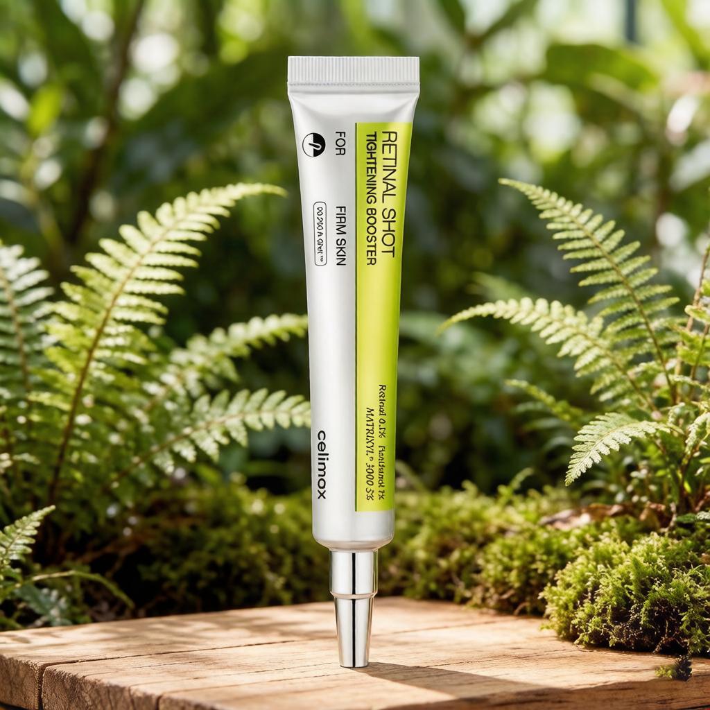 CELIMAX The Vita-A Retinal Shot Straffender Booster 15ml – 0,1 % liposomal verkapseltes Retinal + 3 % Matrixyl – Fortgeschrittener als Retinol – A-Shot™ Liefersystem 1pcs white