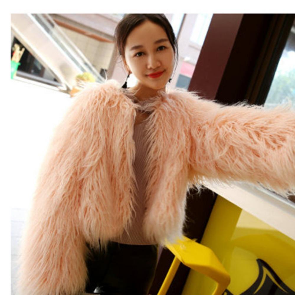Wool Short Imitation Fur Coat Women's Versatile Sheep Curly Hair Women's Loose Wool Coat