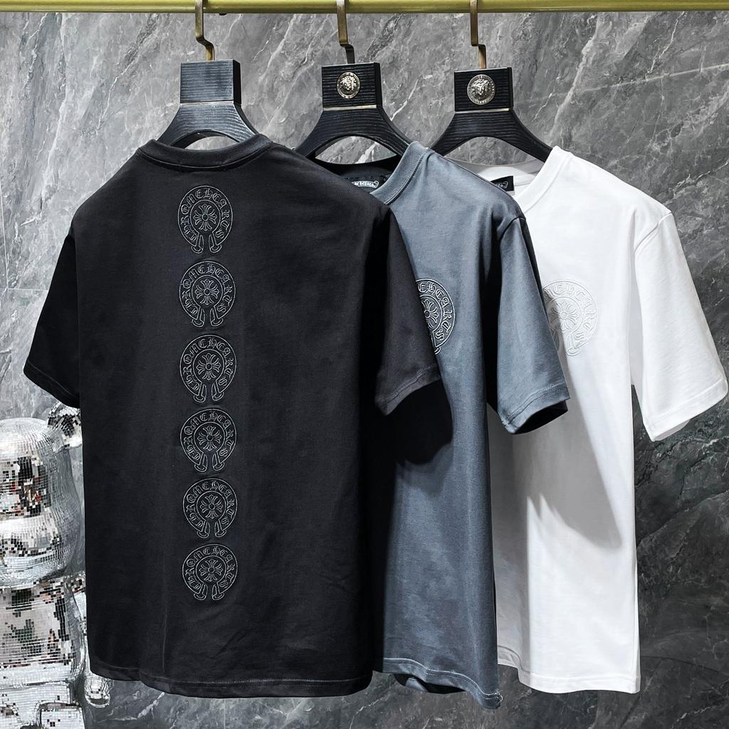 Buy 8713 CHROME HEARTS 2025 Summer New High Quality Cotton Round