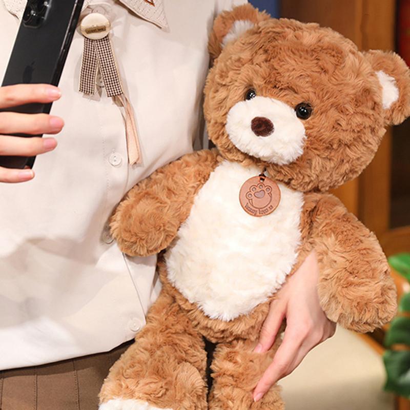 35Cm Cute Fluffy Fox Plush Toy Soft Cartoon Orange Foxes Stuffed Doll Baby Appease Children Birthday Gift