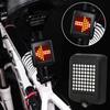 Intelligent USB Charging Bike Warning Tail Light   Turn Signal Lamp Cycling Equipment
