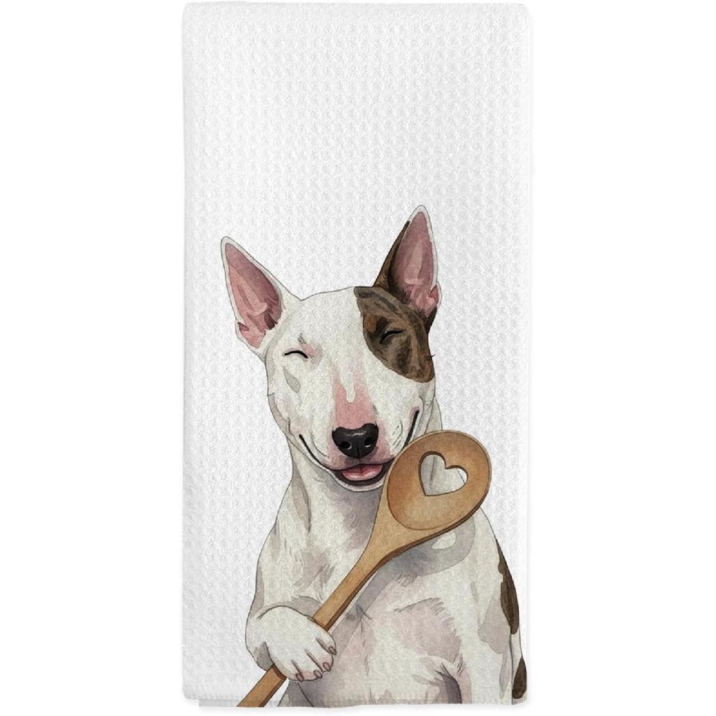 Orange Tabby Cat Kitchen Towels, Orange Tabby Cats Gifts for Women Cat Lovers, Funny Cats Chef Hand Dish Tea Towels for Kitchen Decor, 16x24 Inch