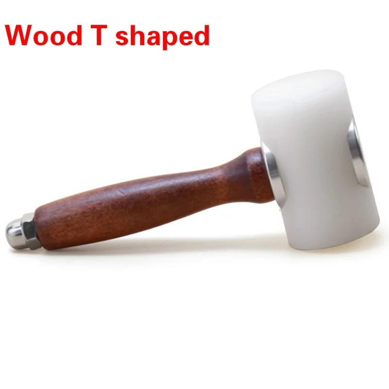 

1 шт. DIY молоток для кожевенного ремесла, ручная резьба, резка, пробивка, печать, гравировка, сверление, инструменты для кожевенного ремесла, нейлоновый удар