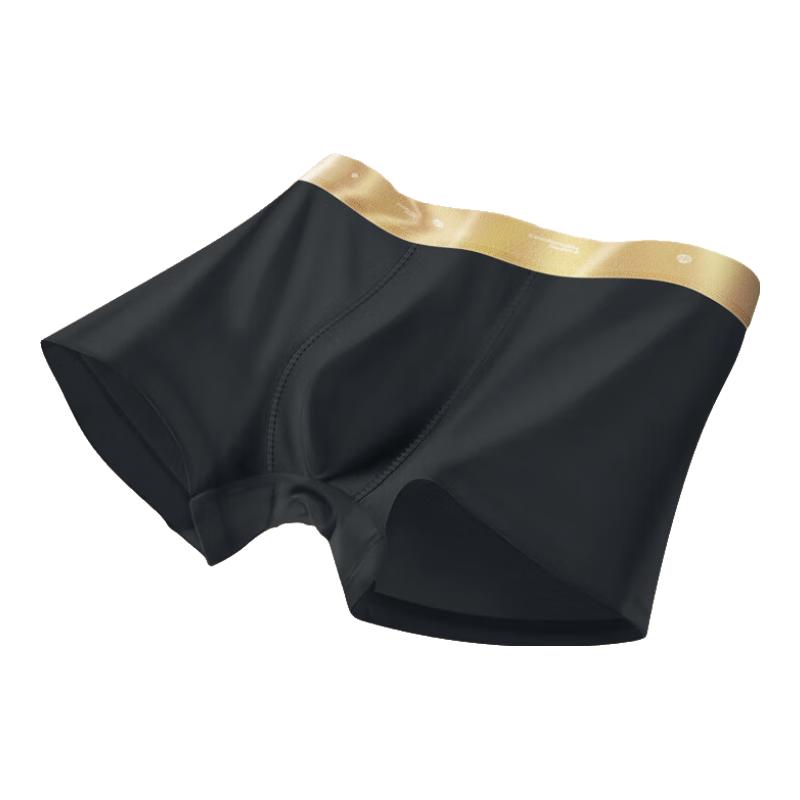 FIRS [Mulberry Silk Antibacterial] Pure Cotton Men's Underwear, Loose-Fitting Boxer Briefs, Large Size Breathable Boxer Shorts