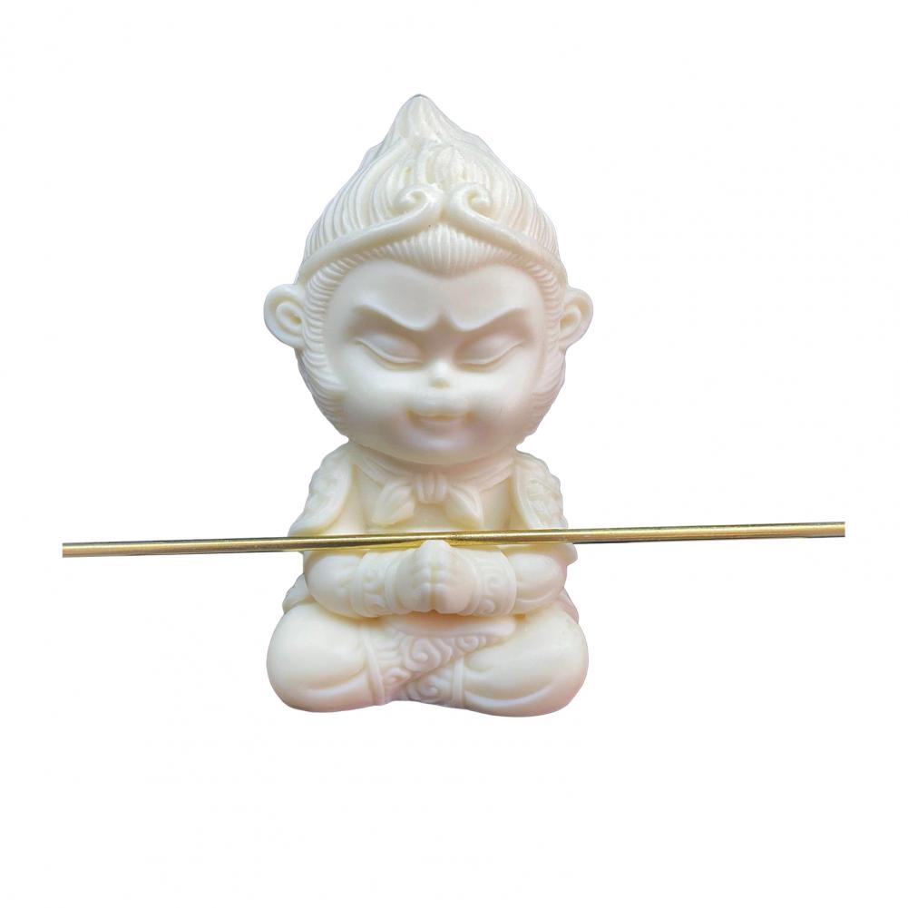 Sun Wukong Wystrój Domu Posąg Sun Wukonga Ręcznie Rzeźbiona Figurka Wukonga z Taguy Wykwintna Rzeźba Wielkiego Równego Niebu na Biurko