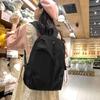 School Bag College Students New High School Students Simple Niche Design Large Capacity Backpack Junior High School Students Travel Backpack