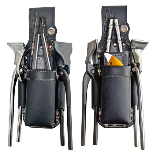 Besttool Gokusho 2-Tier Sheet Metal Shears + Chopstick Holder II, Made In Japan, GK-2DBA-2 [Slim Design Accommodates Frequently Used Sheet Metal Shear