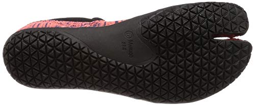 Tabi-style Shoes by Hitoe, Zebra Pink, Size 23.5