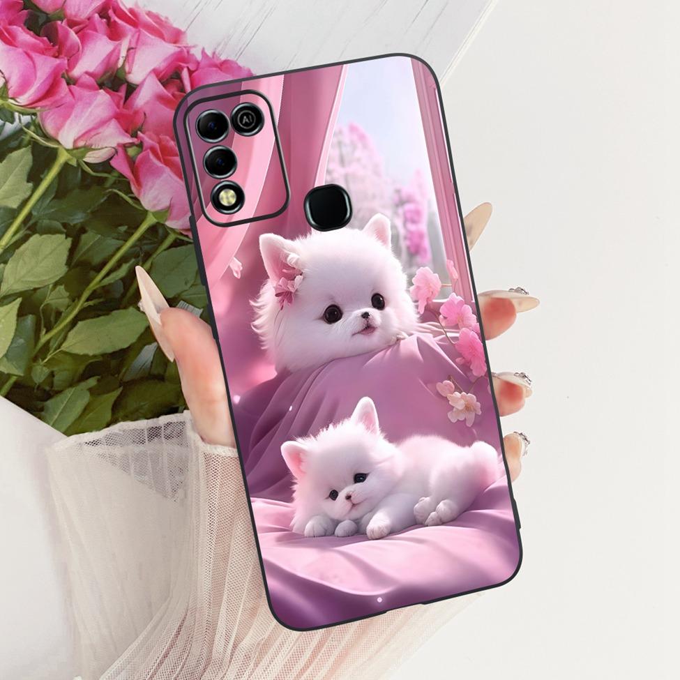 Case For Infinix Hot 11 Play Cover Luxury Fashion Funny Cute Painted Silicone Phone Casing For Infinix Hot 11Play