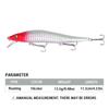 11.5cm Floating Minnow Hard Bait - 13.5g Imitation Lure for Freshwater and Sea Fishing