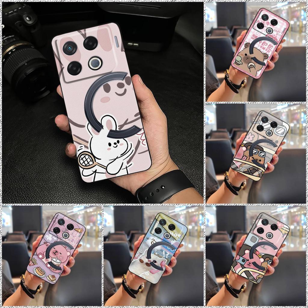 Durable Dirt-resistant Phone Case For infinix GT 20 Pro/X6871 Graffiti Protective Shockproof Cartoon Anti-dust Cute TPU