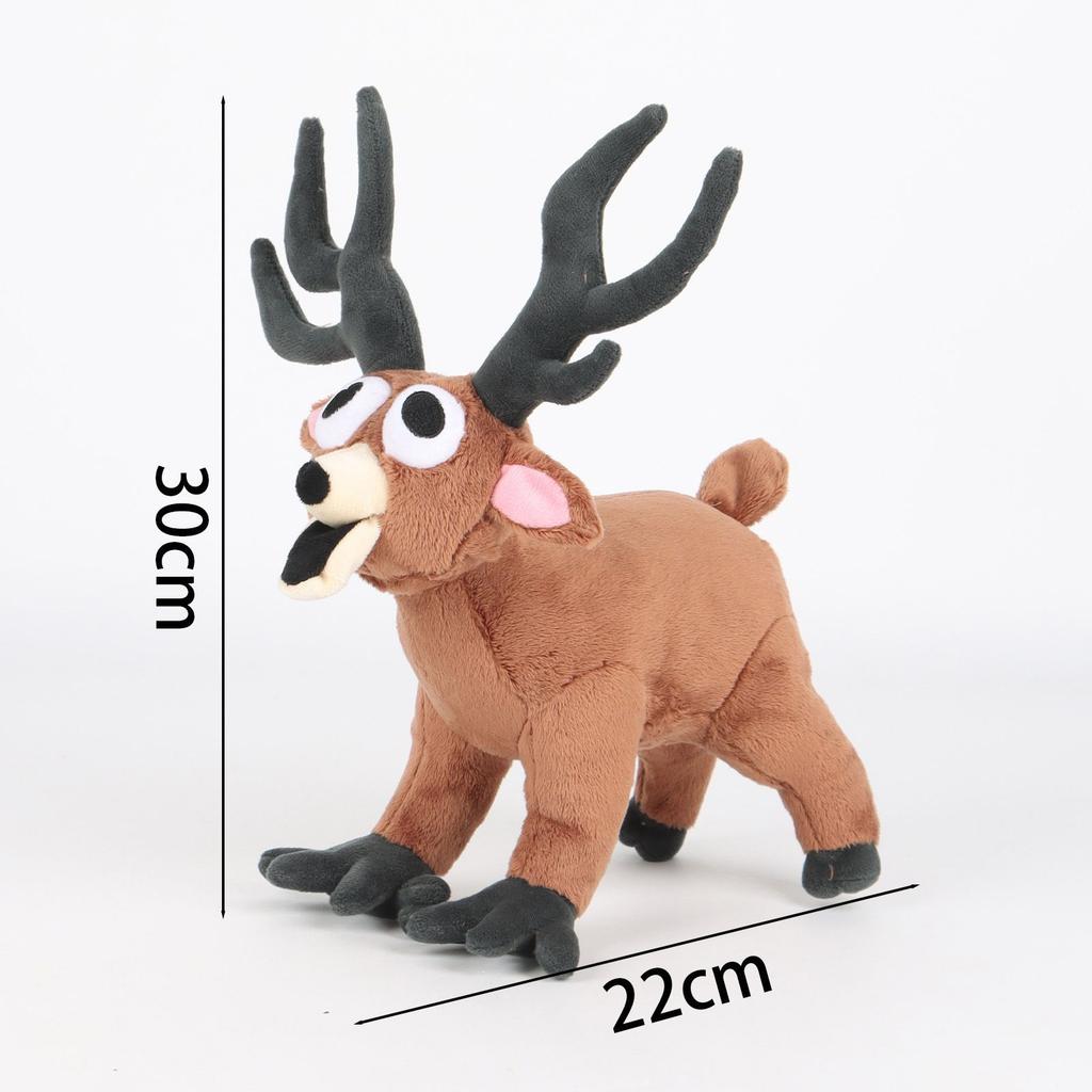 30/38cm 99 Nights In The Forest Deer Plush Toys Movie Stuffed Animals Deer Toy Fans Birthday Gifts Toys For Kids Halloween Gifts