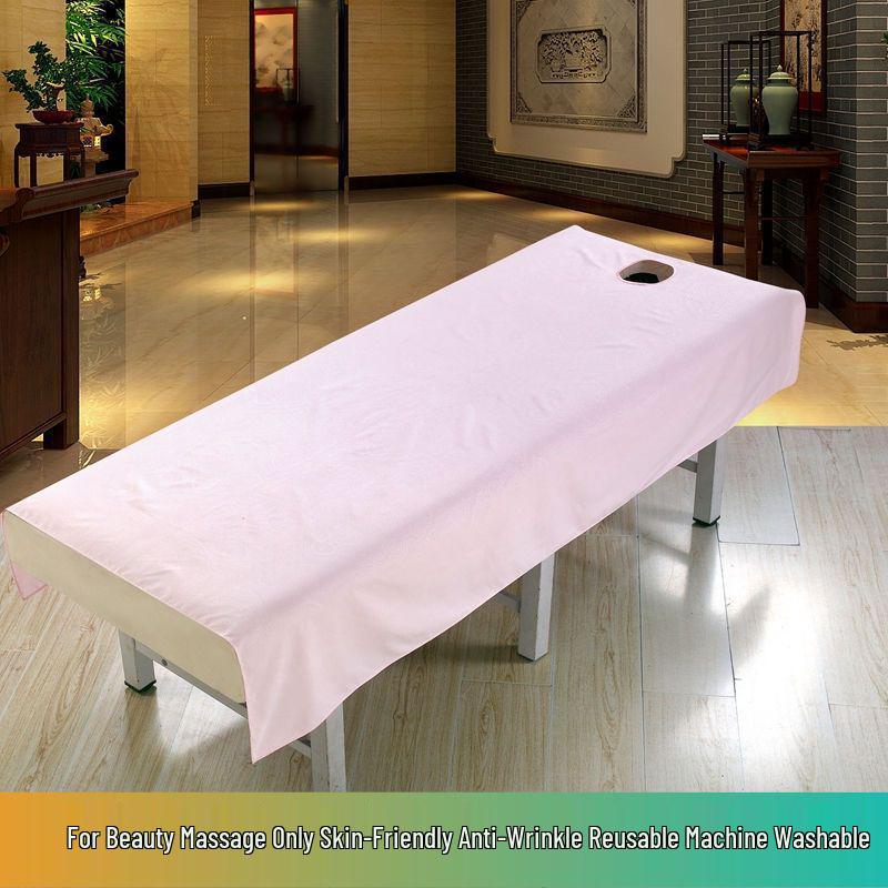 Водонепроницаемая Маслостойкая Простыня для Массажного Стола Салона Красоты для Коррекции Фигуры и Спа-Процедур No Hole, 190x78cm