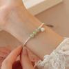 Broken Silver Good Thing Lotus Pod Bracelet Women's High-end Girlfriend Jewelry Light Luxury Niche Design Fashion Exquisite Bracelet Women