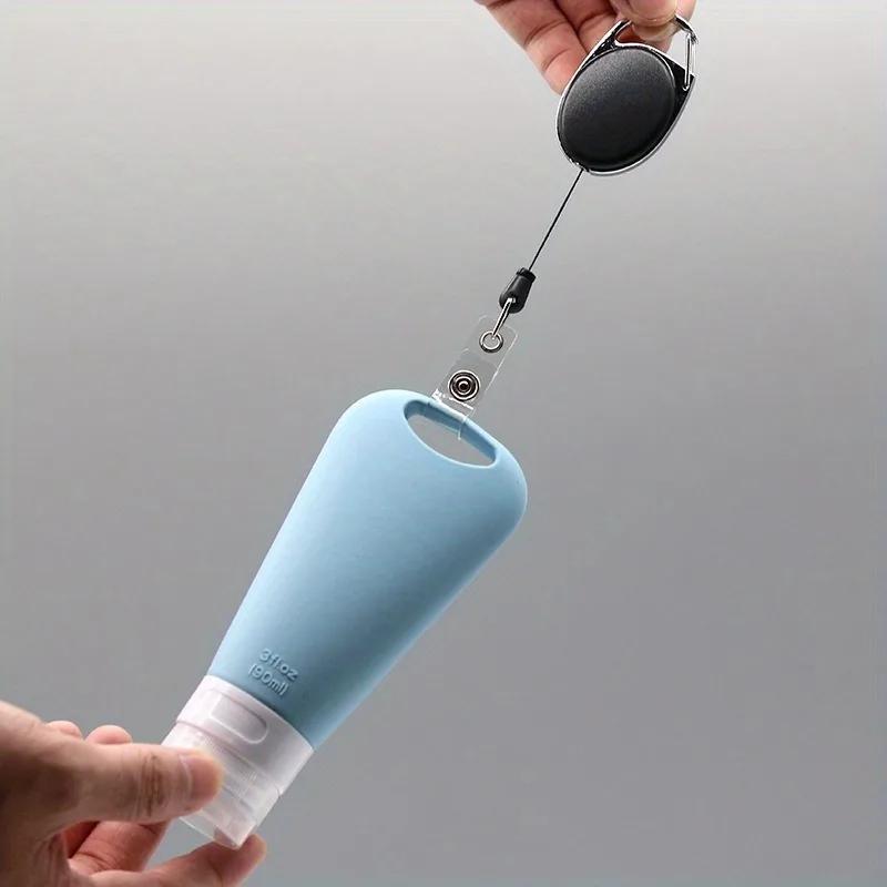 1PC Silicone travel bottling set with holes and bottle cosmetics shampoo bottle face wash bottle
