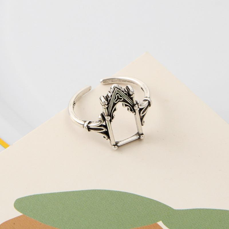 

Retro Taiyin Castle Ring Fashion Design Sense Cross-border Hot New Opening Index Ring