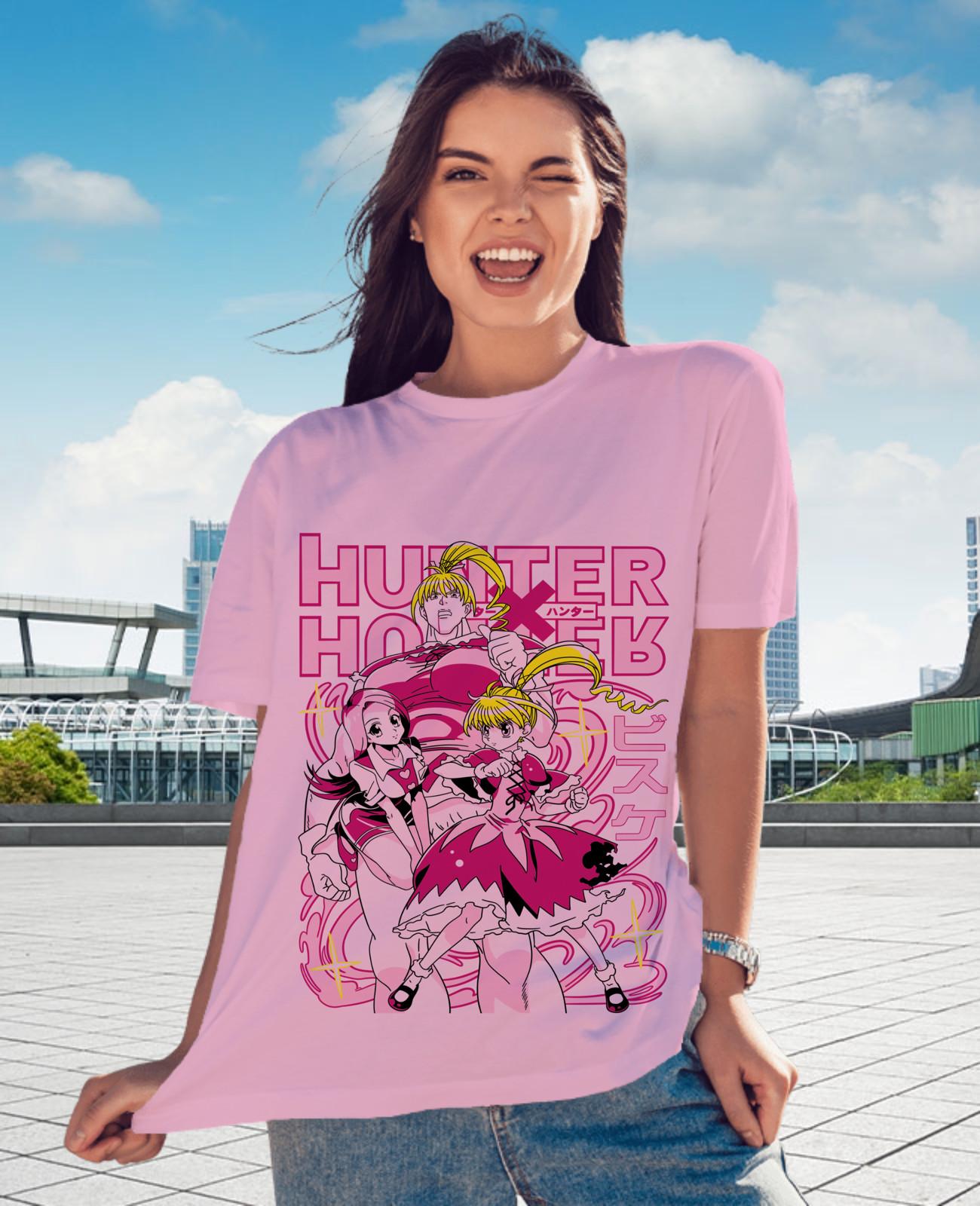 

Neferpitou T-Shirt Mens Womens Tees Top Hunter X Hunter Manga Strip HXH Anime Tshirt Tee gift 3XL