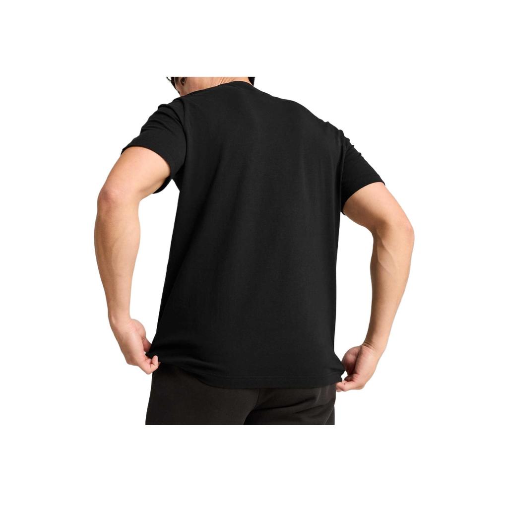 Puma Comfortable Cool Breathable Short Sleeve T-Shirt Men Tops Black 688954-01