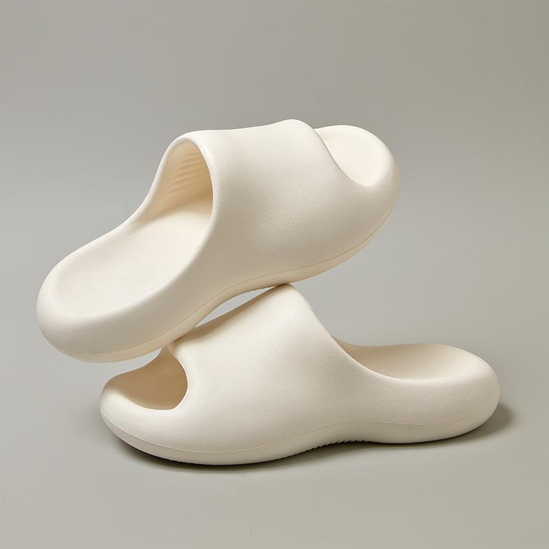 Fashion 2024 New Platform Cloud Slippers Women Soft Sole Non-Slip Pillow Slide Sandals Woman Summer Lightweight Beach Flip Flops Ladies