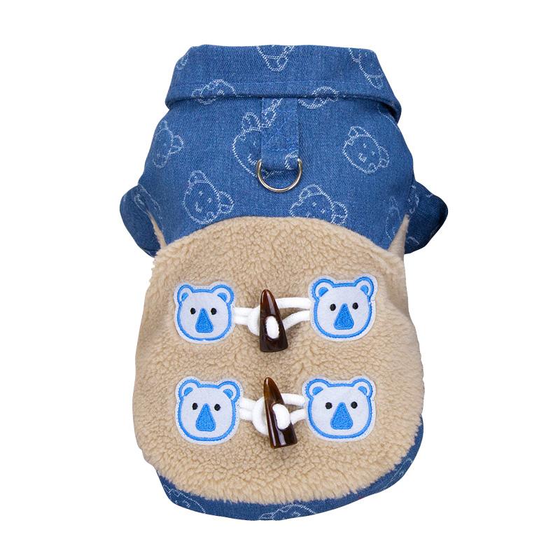 

Зимняя теплая собачья куртка, утепленная одежда для маленьких и средних собак, модная куртка для щенков, костюм французского бульдога чихуахуа для йоркширского терьера M хаки