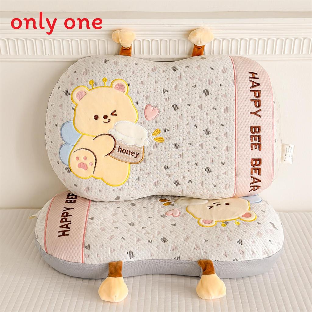 Cartoon Sheep Memory Foam Pillow With Embroidery For Kids And Adults Sleep Comfort