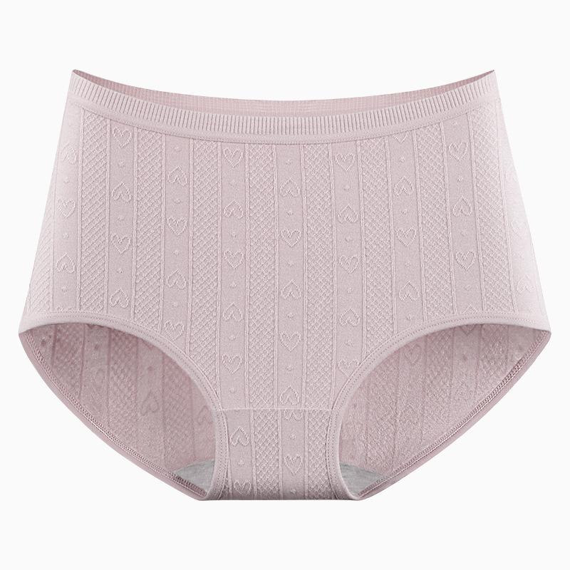 Übergröße Damen Neue Hautfreundliche Hohe Taille Bäuchlein Verlängerter Schritt Dreiecksslips