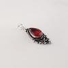 Pink Rubellite Gemstone 925 Solid Silver Handcrafted Women Pendant 1.5" For Birthday Gift PP-70-15