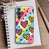 Coque de téléphone mignonne Y2K Fraises Étoiles pour Samsung Galaxy A73, A72, A71, A70, A52, A51 Autres Housse Noire Souple