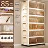 Multi-Layer Foldable Storage Cabinet for Baby Clothes & Snacks