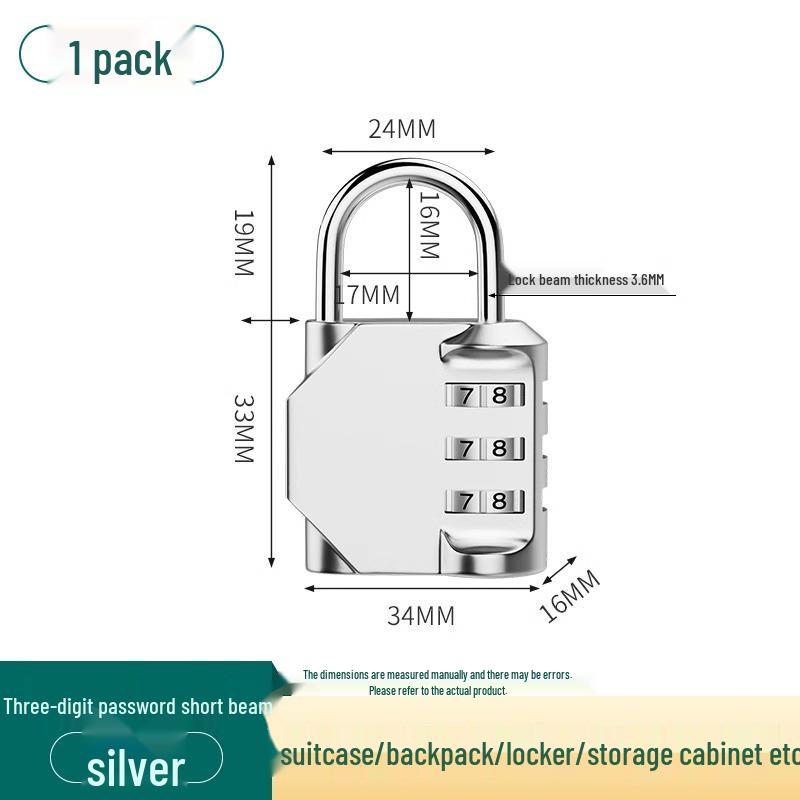 Essential Combination Lock for Dorms: A Back-to-School Must for High School and College Students