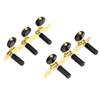 2Pcs Guitar Machine Heads Reusable Professional Guitar Knob Parts Metal Locking String Tuning Pegs for 6 String Guitar