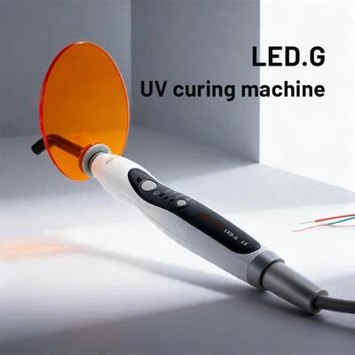 Woodpecker LED-G Wireless Dental Curing Light Wide Spectrum Resin Cure Lamp Rechargeable Portable Oral Light Cure Unit Equipment
