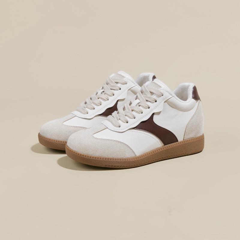 Thick-soled Velvet Inner Height-increasing Shoes for Women, New Soft-soled Retro Shoes In Winter, Sports and Leisure Women's Shoes