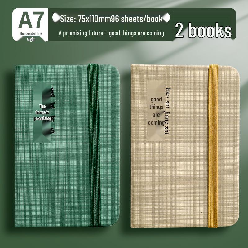 A7 Mini Pocket-Sized Notebook: Portable, Simple, and Perfect for Students