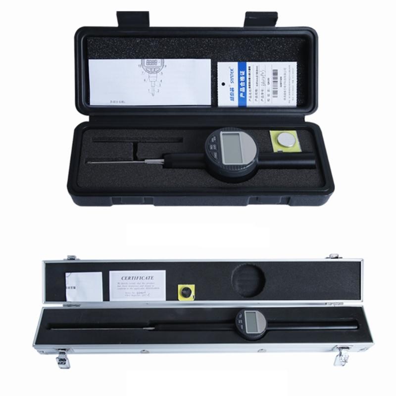 Electronic Digital Dial Indicator Gauge Inch/Metric Conversion 0-1Inch/25.4mm Digital Probe Indicator Dial Tester