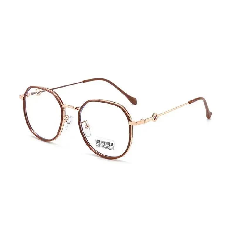 New Myopia Glasses Finished Products Retro Fashion Eyeglass Frame -1.0 To -6.0 Reading Glasses