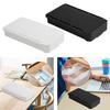 White Self-Adhesive Storage Drawer Box Makeup Pencil Tray Desk Hidden Under Desk Stand Self-adhesive Under-drawer Storage Boxes