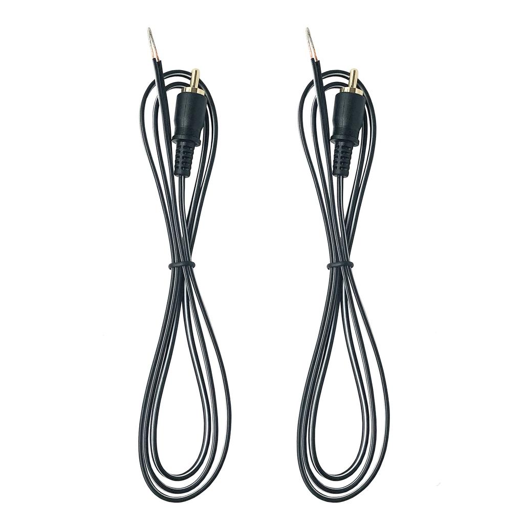 Speaker RCA Plug To Bare 1m X 2 F-Factory Cable, Ends, Cables, VM-4080