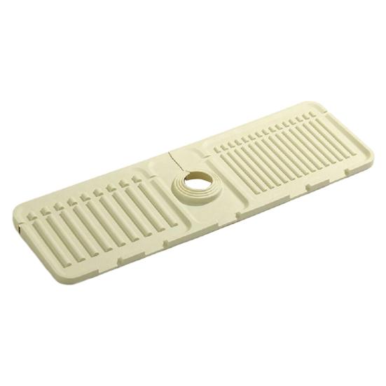 

Sink Splash Guard Mat Quick-Drying Protector Cut-to-Fit Non-Slip Counter Faucet Splash Protector Multi-Purpose Drying Pad