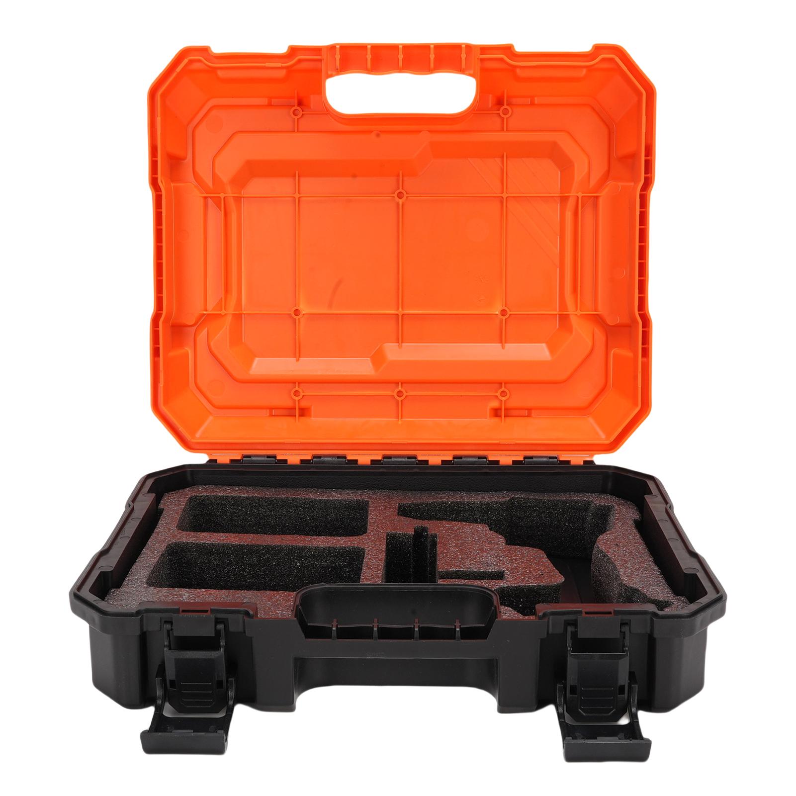 

Cordless Power Drill Hard Storage Box Driver Kit Travel Box Toolbox with EVA Lining