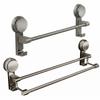 Wall-Mounted Towel Holder Suction Cup Style Storage Shelf Towel Storage Rack  Bathroom