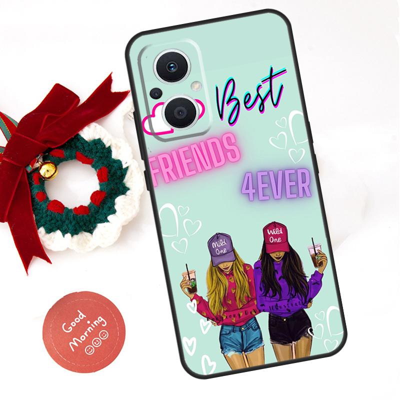 

Girls Bff Best Friends Forever Funda For OPPO Reno 8 Lite 10 11 12 13 14 Pro 11F 12F 13F 14F OPPO Find X8 X5 X6 X9 Pro Case OPPO Reno14