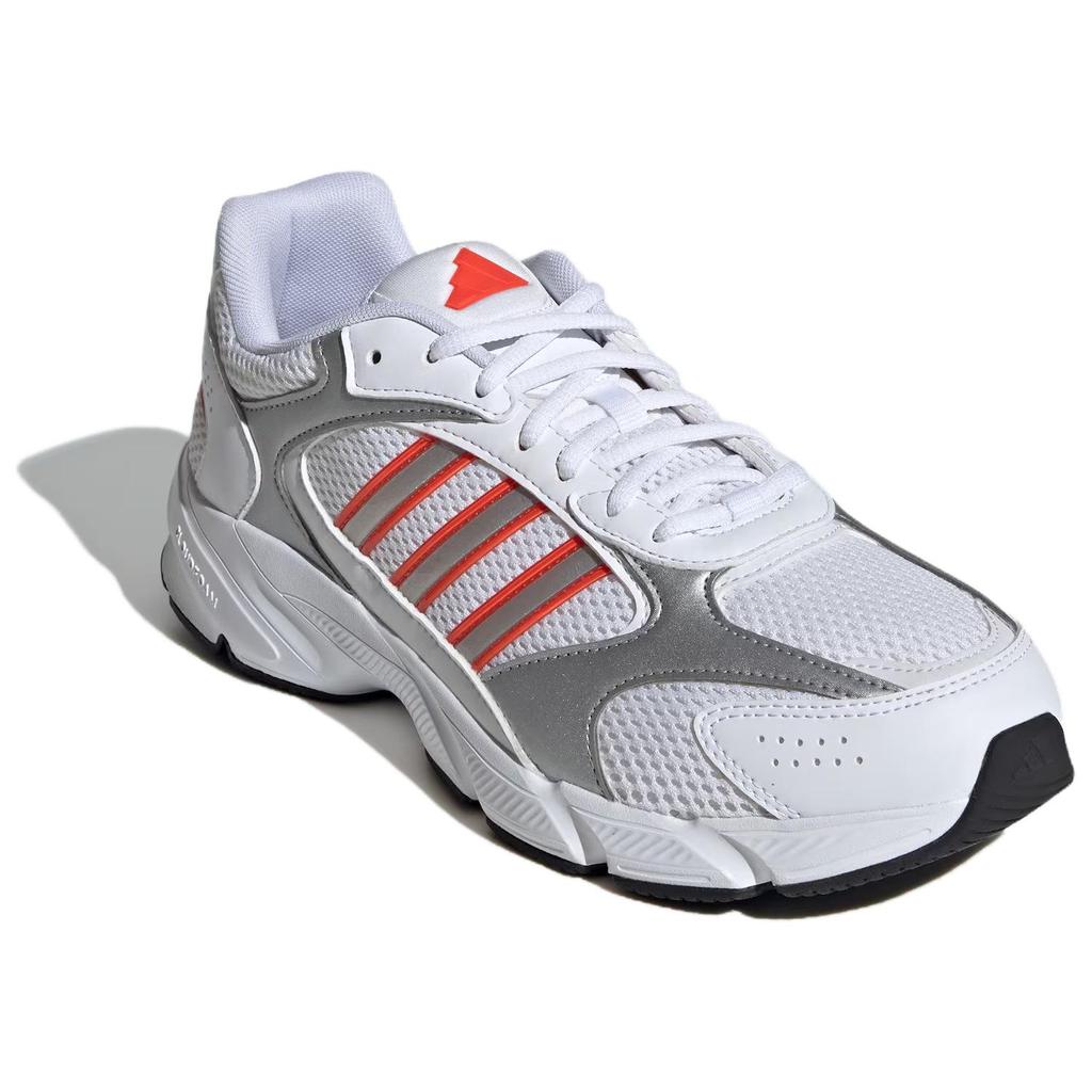Adidas Crazychaos 2000 White Metallic Silver Orange Men Sneakers Cloud-White Matte-Silver Bright-Red IH0303