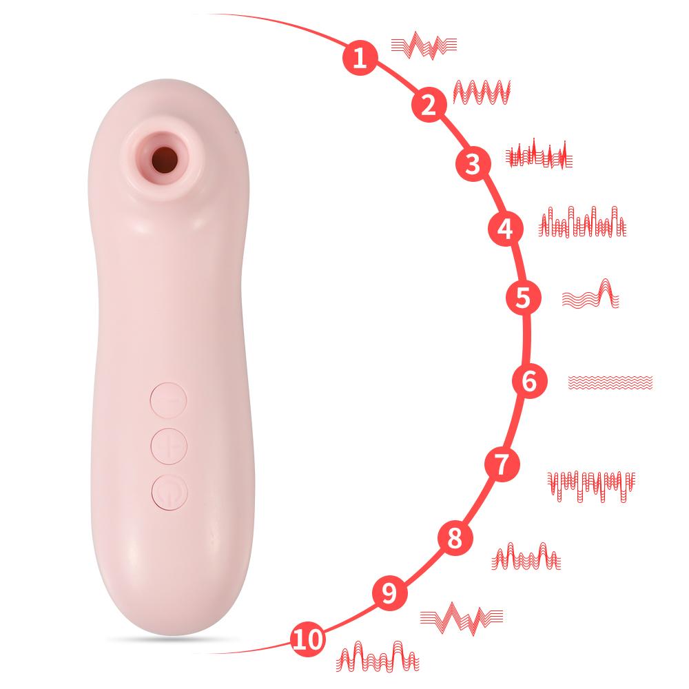 Plastic Battery  Clitoral Sucking Stimulator Clitoral Vibrator Female Vibrating Nipple Suckers , Female Adult Sexy Toys