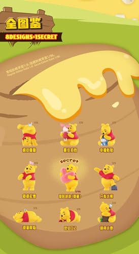 52TOYS BLINDBOX Disney Winnie the Pooh 8-Piece Box