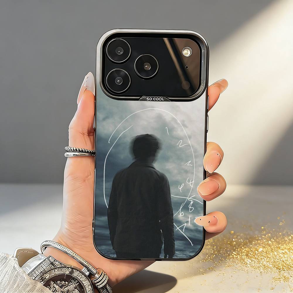 

Will Graham H-Hannibal Phone Case For iPhone17,16,15,14,13,12,11,Pro,MAX Gray Matte Silicone Black Cover iPhone14Pro