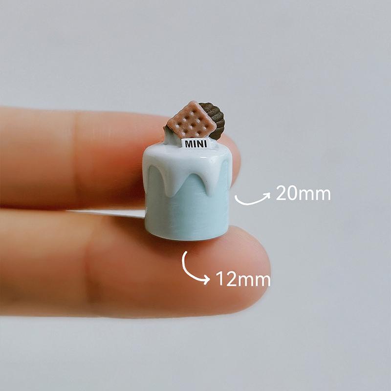 1/12 Dollhouse Simulation Dessert Cake Model Kitchen Food Decoration Dolls House Accessories Pretend Play Toys