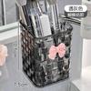 Clear Acrylic Makeup Brush Holder Desk Cosmetic Organizer Lipstick Storage Box Stand Rack Jewelry Case